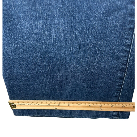 Sofia Jeans by Sofia Vergara Womens Size 18 Melisa High Rise Flare Blue Wide Leg - Picture 15 of 16